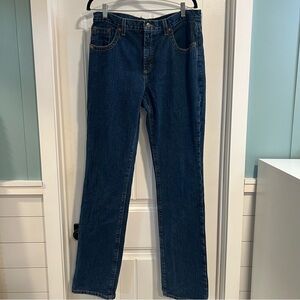 ROCKIES Natural Rise Vintage 80’s Straight Leg Jeans. Size 14 XL.